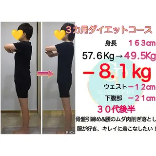 姿勢・骨盤/小顔矯正 痩身ダイエット 横田のエステ・リラクイメージ