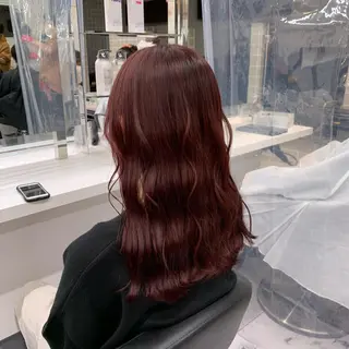 ロング カラー パーマ ヘアアレンジ メンズ neon hair所属・🩵 JURI🩵のヘアスタイル