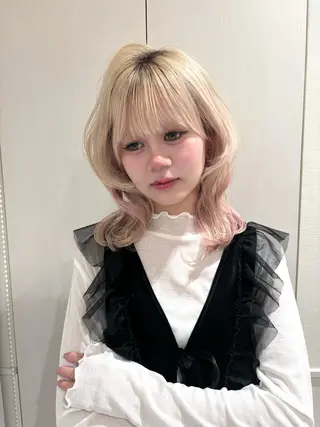 ミディアム Ash武蔵小杉所属・韓国風ヘア🎀 Kurumiのヘアスタイル