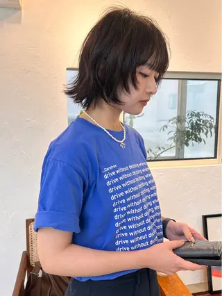 ミディアム STAN WOOD所属・似合わせcut 🔥yutakaのヘアスタイル