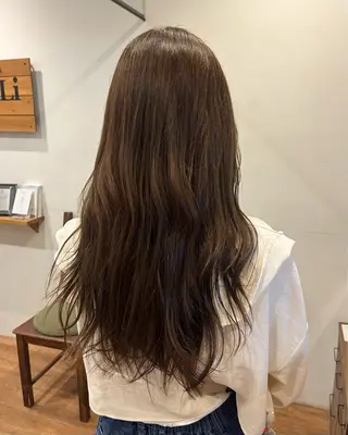 ロング カラー china/ボブ ブリーチカラーのヘアスタイル