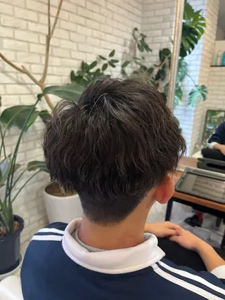 パーマ メンズ 外川 生純美ೀ🌝のヘアスタイル