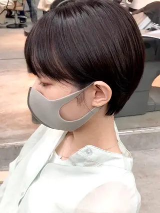 ショート カラー ショート・ボブ 徳竹淳一のヘアスタイル