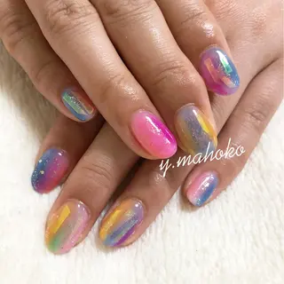 ネイル She nail studio 原宿所属・パラジェル有/ スカルプ/mahoのネイルデザイン