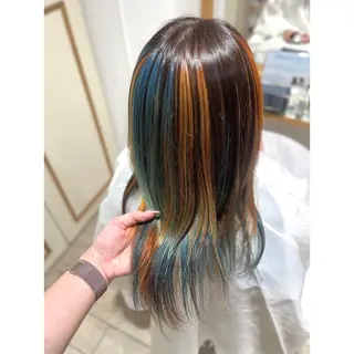 セミロング 松森 小夏のヘアスタイル