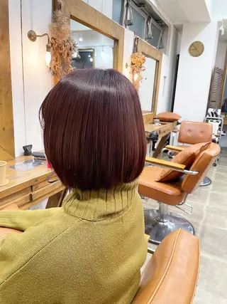 ショート カラー newline銀座所属・👑銀座ショート/ 絶壁補正/金子涼👑のヘアスタイル