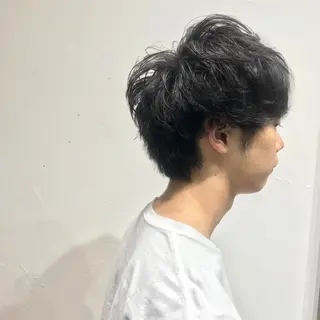 パーマ メンズ 柏メンズカットパーマ NO.1タイチのヘアスタイル