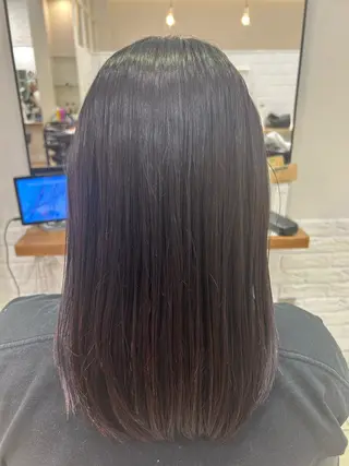 ミディアム 米山 龍音のヘアスタイル