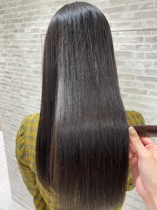 セミロング ✨圧倒的ツヤ髪✨ 小野あすかのヘアスタイル