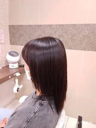 ミディアム 本間 郁梨のヘアスタイル