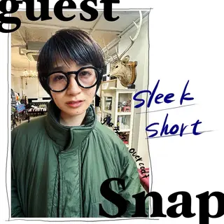 ショート hair design girl所属・［girl］ MIKIのヘアスタイル