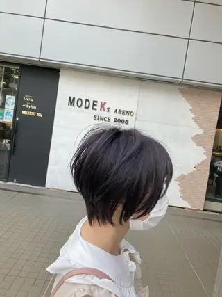 ショート カラー SHAFT Ieiriのヘアスタイル