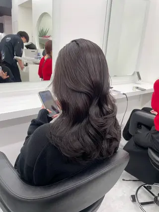 ロング カラー 🤍レイヤー/顔周り /hirari🤍のヘアスタイル