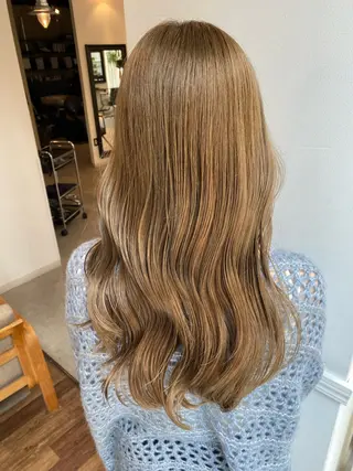 ロング 🎀暖色カラー／ボブ 🎀MOMONAのヘアスタイル