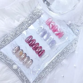 ネイル 𝑬𝑹𝑰𝑲𝑨 𓂃🎀𓈒𓏸のネイルデザイン