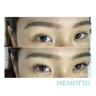 マツエク・マツパ MEMOTTO CHIHIROのマツエク・マツパデザイン