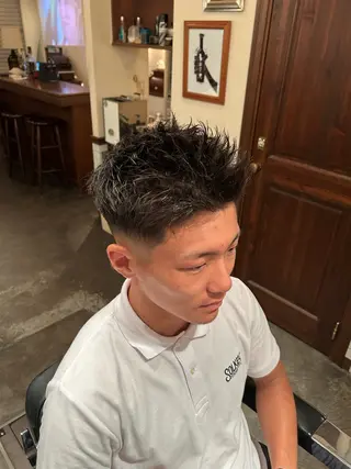 メンズ BARBERSHOP DALIE third所属・滝川 大喜のヘアスタイル