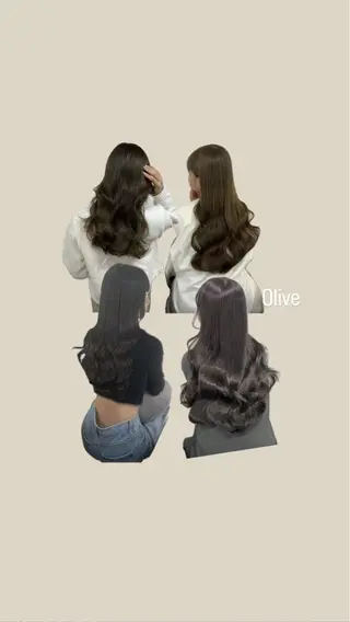 ロング 【ioe岡本】🐶 向井歩のヘアスタイル