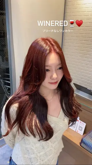 ロング カラー 🎀メンズパーマ ひより🎀のヘアスタイル