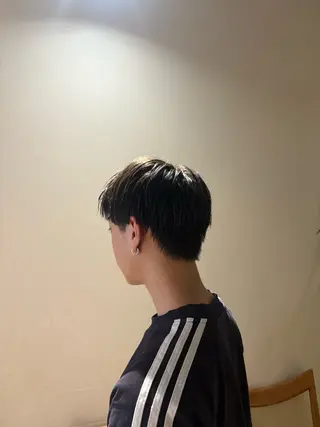 メンズ まみ/暖色カラー /デザインカラーのヘアスタイル