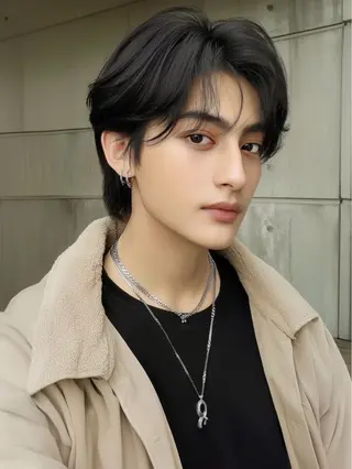 メンズ ‎しゅり🇰🇷 日韓MIXメンズヘアのヘアスタイル