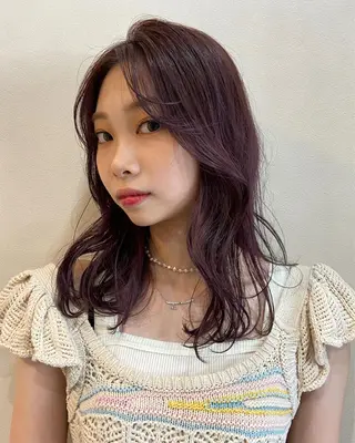 セミロング ボブ/透明感カラー 🧸YUI❤️のヘアスタイル