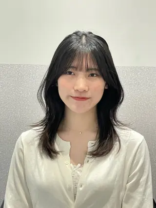 セミロング ❤︎︎韓国ヘア❤︎︎ 𝑺𝒉𝒊𝒉𝒐のヘアスタイル