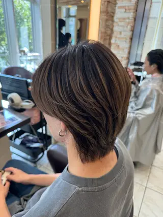 メンズ ⭐️透明感カラー/ パーマ⭐️宮野翔のヘアスタイル