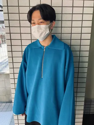 ミディアム メンズ ruki yabeのヘアスタイル