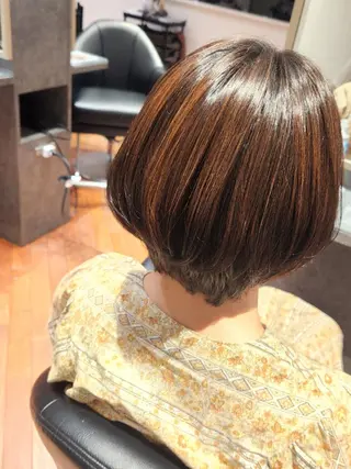 ショート カラー ✨ボブカット✨ 小田　なつめのヘアスタイル