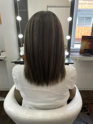 セミロング 髪質改善FORMA 💫S.Katohのヘアスタイル