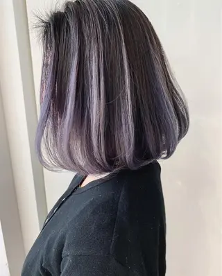 ショート カラー ヘアアレンジ 髪質改善land千葉所属・阿部 圭悟のヘアスタイル