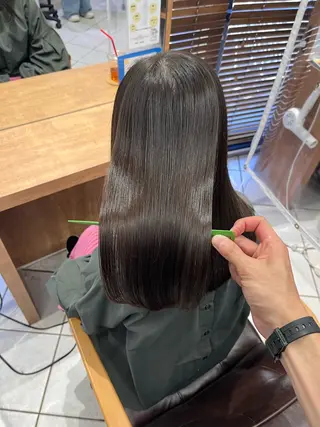 セミロング 似合わせ/髪質改善 /Bonheur京介のヘアスタイル