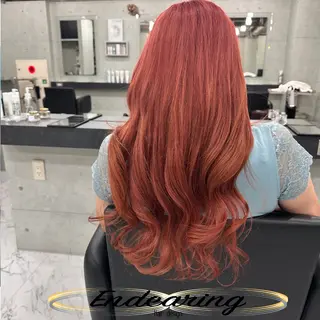 カラー Endearing 銀座/レイヤーカットのヘアスタイル