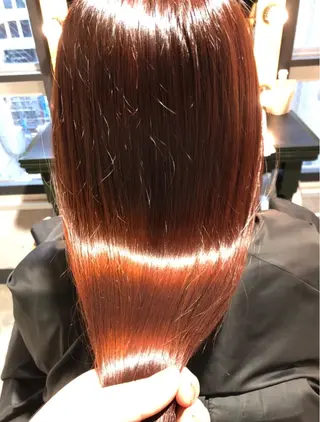 ロング 髪質改善縮毛矯正 リピートNo.1米倉のヘアスタイル