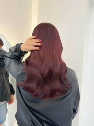 ロング カラー ヘアアレンジ ♡艶ガーリーヘア♡ yuimaruのヘアスタイル