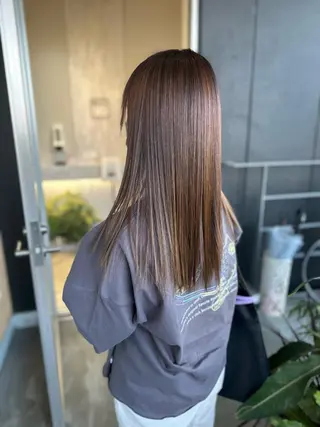 セミロング JYO 髪質改善専門家のヘアスタイル