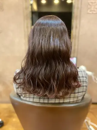 セミロング カラー ［パサつき改善］＊ 髪質改善ケアサロン＊のヘアスタイル