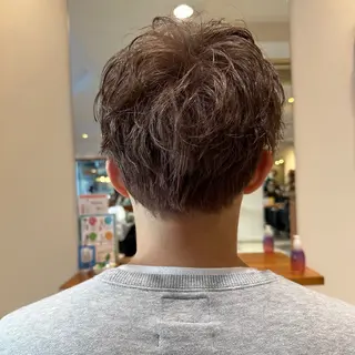 ショート パーマ メンズ QUENCH hair design所属・Kinoshita Akieのヘアスタイル