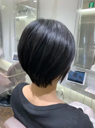 ショート GO TODAY シェアサロン 銀座Arc店所属・デジタルパーマ🫧 韓国風ヘア🫧サクラのヘアスタイル