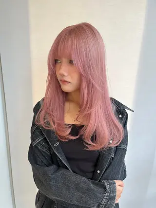 ロング カラー れんか/レイヤー/メ ンズ/ベージュ/艶髪のヘアスタイル