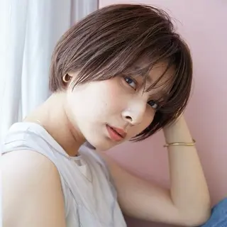 ショート カラー 奈良/登美ヶ丘/ Yutaのヘアスタイル