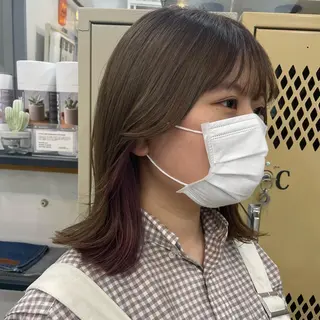 ミディアム SUNC🍀大熊 花奈絵🍀のヘアスタイル