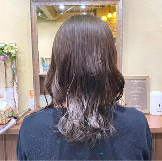 ミディアム カラー 高橋 葵のヘアスタイル