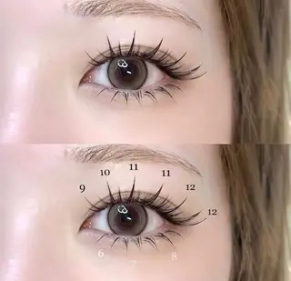 マツエク・マツパ COCO NAIL所属・マツエク専門の さやのマツエク・マツパデザイン