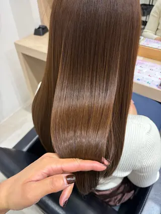 ロング カラー 【ニュアンスカラー・ 髪質改善】スズキカナのヘアスタイル