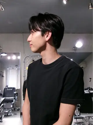 ショート garage.所属・吉田 慎冴/メンズパーマのヘアスタイル
