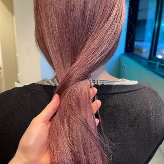 ロング カラー hair  bh.maara所属・bh.maara デザイン／ハイトーンのヘアスタイル