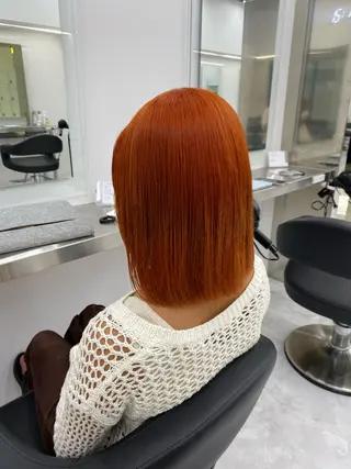 セミロング カラー パーマ ヘアアレンジ メンズ キッズ ネイル マツエク・マツパ アイブロウ 韓国カット/ パーマ/KOTAのヘアスタイル