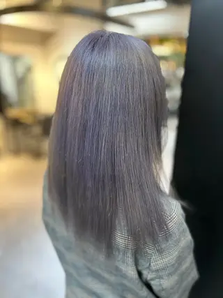 セミロング 透明感カラー/似合 わせカット🤍ヒナタのヘアスタイル